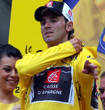 Se anotó en 2008 la primera jornada en Plumelec: 'Fue un placer ganar la etapa y coger el amarillo, una recompensa doble'.  