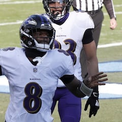 Lamar Jackson no quiere jugar contra los Bills con nevada