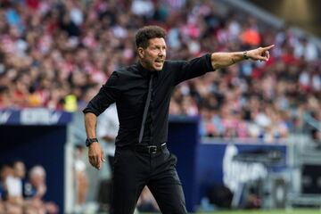 En su última época con Atlético de Madrid, Amaranto tuvo como DT a Diego Simeone. Con él ganó la Liga de Europa 2011-12.