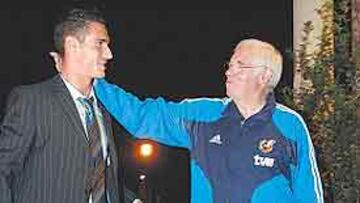 <b>ALTA. </b>Pablo no se podía creer la convocatoria de Luis Aragonés.