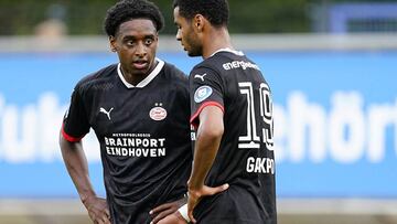 Rosario, Gakpo y Delaghen, positivos del PSV.