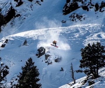 Primera de las dos pruebas que se han disputado en Vallnord-Ordino Arcalís, en la de La Portella -que tuvo lugar en la cara conocida como 'La Gomez'- el español Aymar Navarro consiguió un histórico tercer puesto.