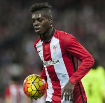 Iñaki Williams. (21 años) El cachorro del Athletic ha explotado esta temporada (5 goles en 11 partidos) y se ha situado, en su segundo año en el primer equipo, como una pieza imprescindible en el esquema táctico del Valverde. En Europa League lleva dos goles y le ha quitado la titularidad a Munir como ‘9’ de la Sub-21.