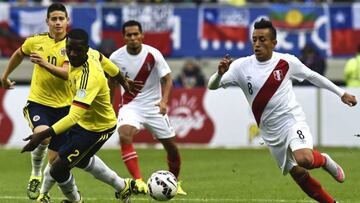 Perú-Colombia en vivo online: Eliminatorias sudamericanas