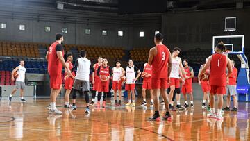 México entrenó en el Estadio Ninoy Aquino este lunes 28 de agosto.