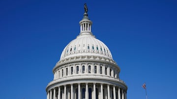 FILE PHOTO: A view of the U.S. Capitol dome in Washington, D.C., U.S., March 21, 2024. REUTERS/Elizabeth Frantz/File Photo