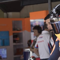 Lorenzo ya se encuentra bastante bien sobre la Honda