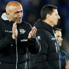 Abelardo: "He llorado tres veces en el fútbol y hoy ha sido una"