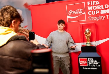 07/02/26 
EVENTO FIFA WORLD CUP 26 TROPHY TOUR COCACOLA SANTIAGO BERNABEU