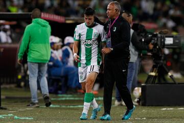 Gran partido en el Atanasio Girardot entre Atlético Nacional y Águilas Doradas. Dorlan Pabón abrió el marcador.