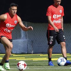 Así se integró Alexis al trabajo normal de la Roja