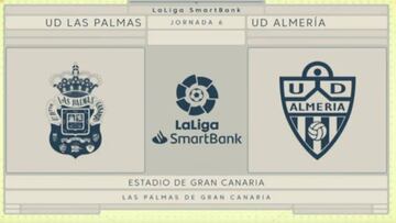 Resumen y goles de Las Palmas vs. Almería de Liga Smartbank