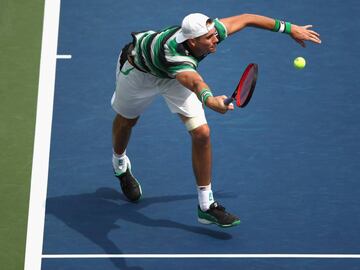 John Isner es uno de los tenistas m&aacute;s altos del mundo. 