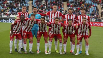El Almería buscará el triunfo ante el Fuenlabrada.