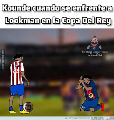 La derrota del Barcelona, protagonista de los mejores memes de las semifinales de Copa