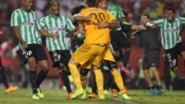 Atlético Nacional celebró en Sao Paulo.