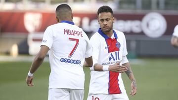 Neymar y Mbapp&eacute;.