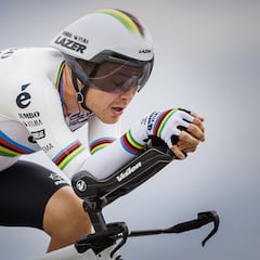 Foss, al asalto de la crono del UAE Tour... ¡con un plato de 68 dientes!