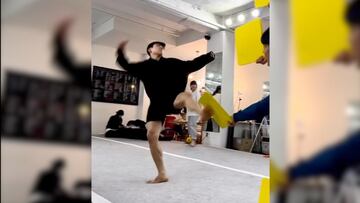 La triple patada de taekwondo que se volvió viral en redes sociales
