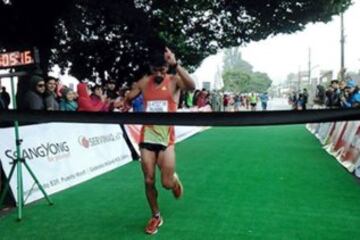 Enzo Yañez se ganó el tercer cupo para disputar el maratón olímpico junto a Victor Aravena y Daniel Estrada