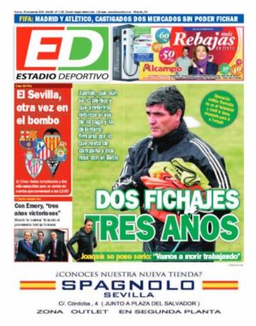 Portadas de la prensa mundial