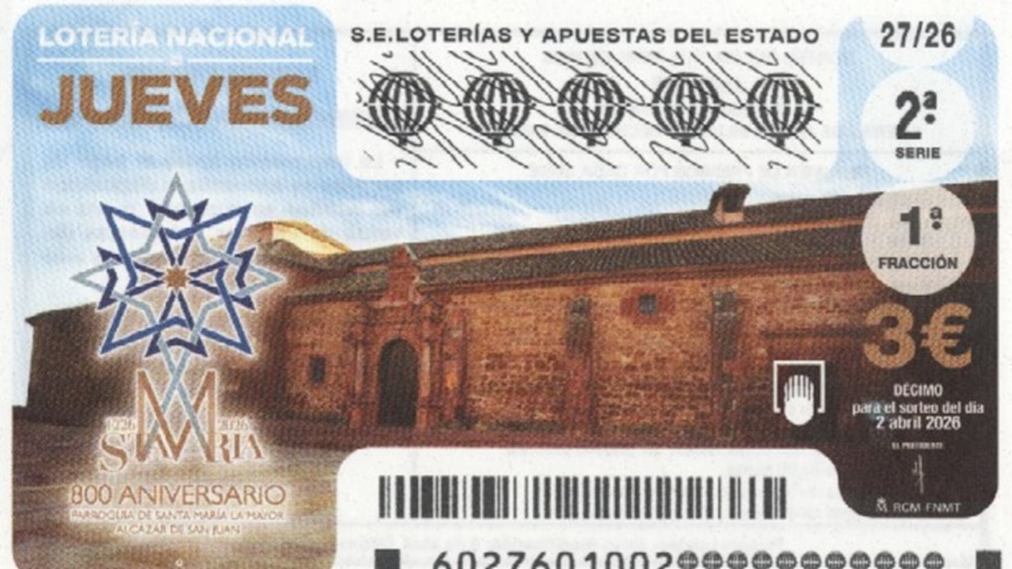 Administración de lotería celebrando
