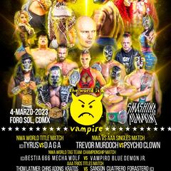 The World is A Vampire: Triple A vs NWA, cómo ver, cuándo y cartelera