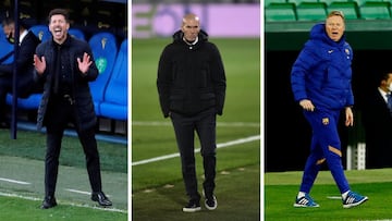 Simeone, Zidane & Koeman