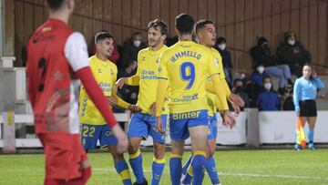 Las Palmas se da un brindis y no se complica en la Copa