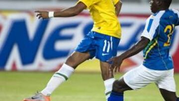 Robinho, con Brasil.