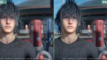 Final Fantasy XV: Comparativa gráfica PS4 vs PS4 Pro