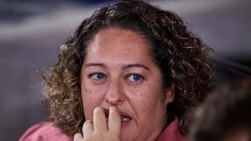Milagros Martinez head coach of Tigres during the final second leg match between Monterrey and Tigres UANL as part of the Liga BBVA MX Femenil, Torneo Apertura 2024 at BBVA Bancomer Stadium on November 25, 2024 in Monterrey, Nuevo Leon, Mexico.