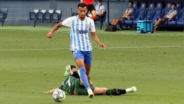 08/07/20 PARTIDO SEGUNDA DIVISION
 CORONAVIRUS COVID19
 MALAGA - DEPORTIVO DE LA CORU&Atilde;A
 GOL 1-0 HICHAM 