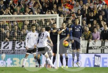 Partido Valencia-Real Madrid.