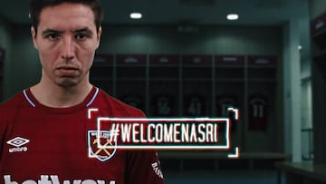 Nasri ficha por el West Ham el d¨ªa que concluye su sanci¨®n