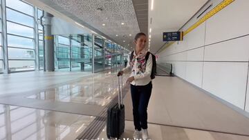 Video: Claudia Sheinbaum se burla de los que aseguraron que viaja con una maleta Louis Vuitton