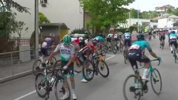 Los espa?oles en el Giro: mala suerte para Pello Bilbao
