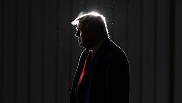 En esta foto de archivo tomada el 29 de julio de 2020, el presidente de los Estados Unidos, Donald Trump, saluda después de hablar durante su salida de la Casa Blanca en Washington, DC, camino a Texas.