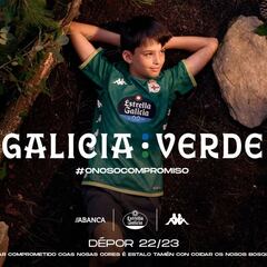 El Deportivo y su segunda camiseta verde: compromiso con los bosques