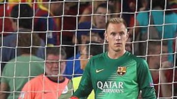 CONFIANZA. Ter Stegen se perdió el inicio de Liga, pero cumple.