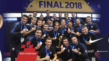 La Federaci車n croata homenaje車 a Mandzukic, Corluka y Subasic