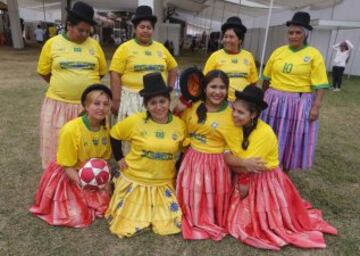 Fútbol en el mercadillo