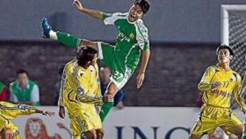 <b>VIOLENCIA. </b>Imagen de un partido de liga china: Gouan-Dam Phu.