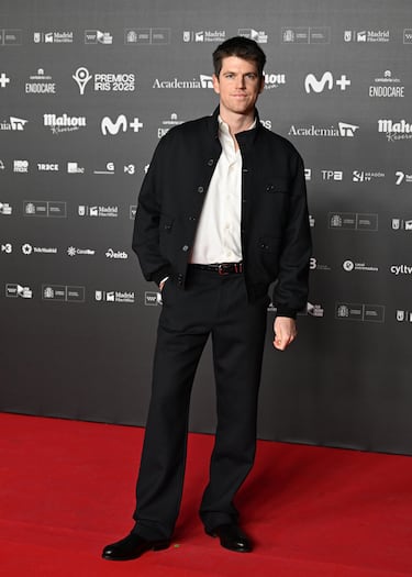 Miguel Bernardeau posa en la alfombra roja de los Premios Iris 2026 celebrados en Madrid. 
 
 
 