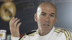 Zidane: "Bale and James aren't injured, but they're not available"