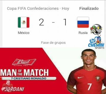 A reír un rato con los memes del México vs Rusia