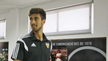 Andre Gomes regresó el miércoles a Valencia.