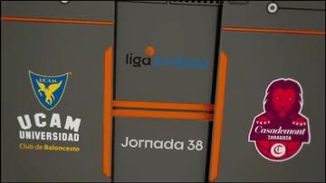 Resumen del UCAM Murcia vs. Basket Zaragoza de Liga Endesa