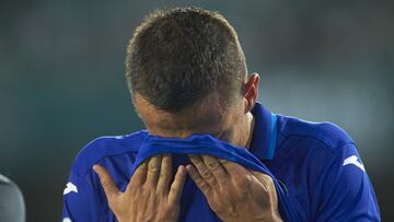 Maksimovic se marcha contrariado del partido del partido que el Getafe perdió ante el Betis.