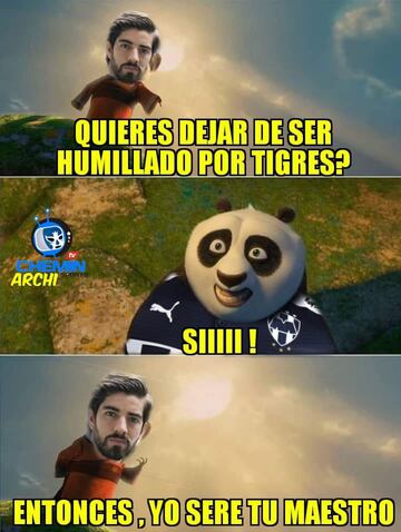 Los memes celebran al Monterrey y acaban con Tigres